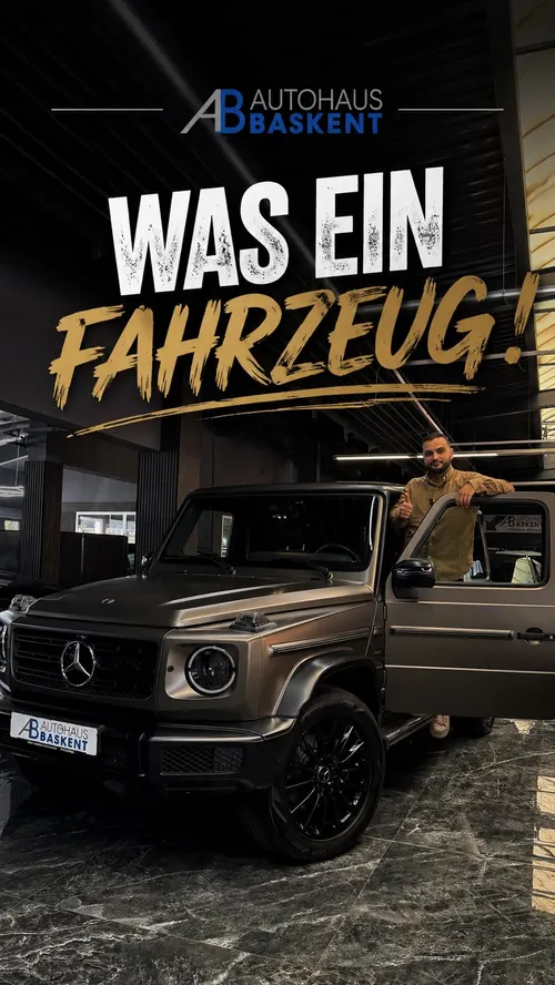 Mercedes G 400 d, frisch eingetroffen